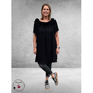 NO.1 by OX  Jurk/Tuniek Carmen Zwart